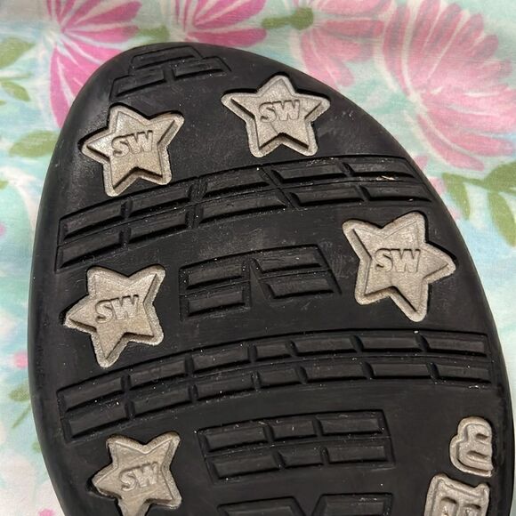 Stuart Weitzman T Strap Thong Sandals Metal - 7.5 - Picture 5 of 13